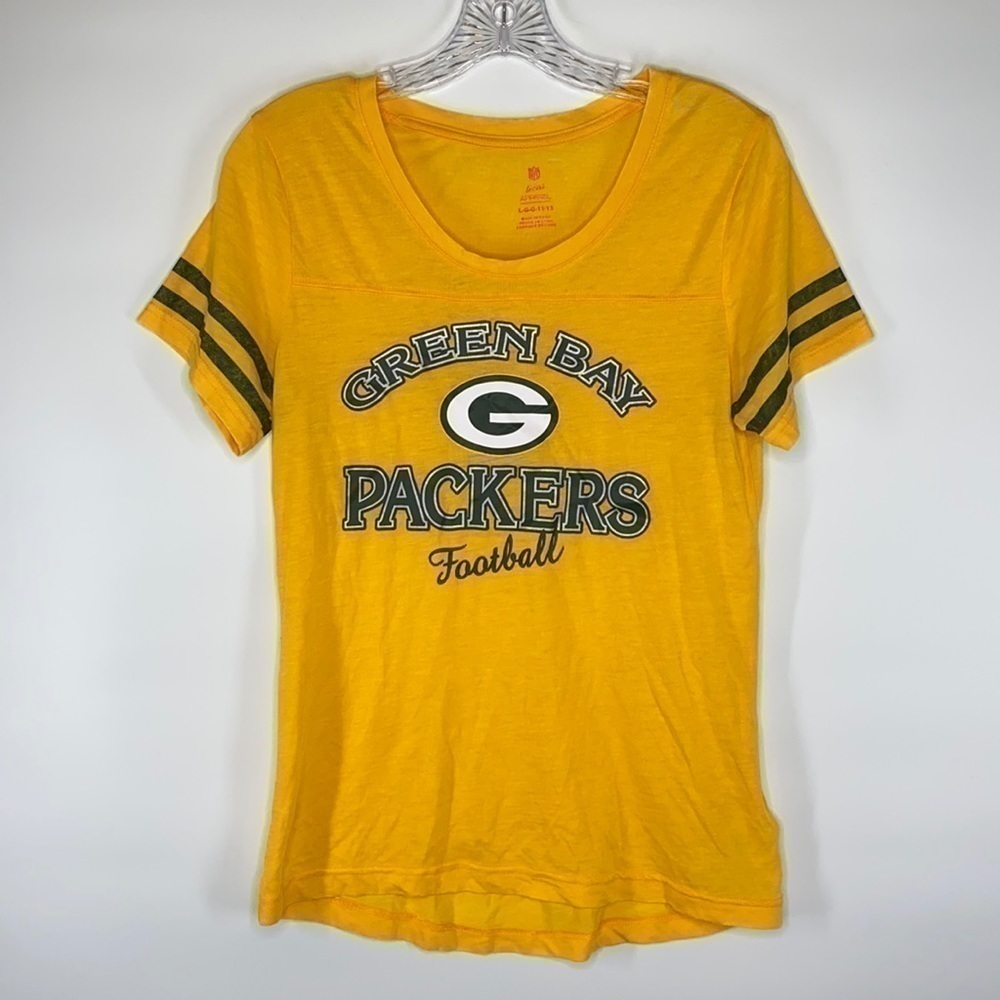 NFL Green Bay Packers Yellow Tshirt